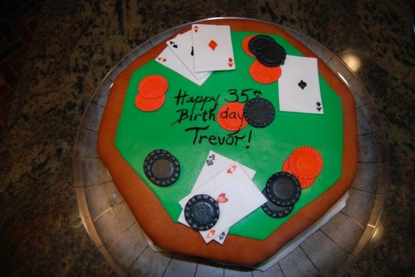 Kelsey's Cake #11 - Poker Cake