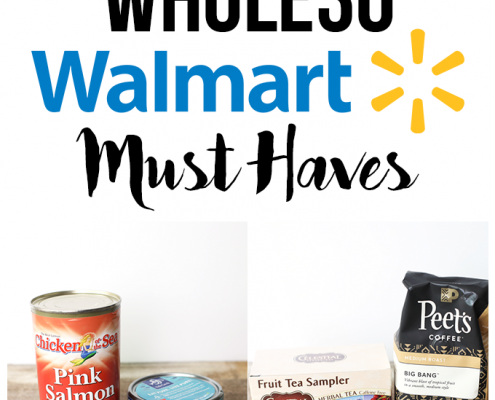 This Whole30 Walmart Must Haves list will make shopping for your whole30 a lot easier and cheaper!