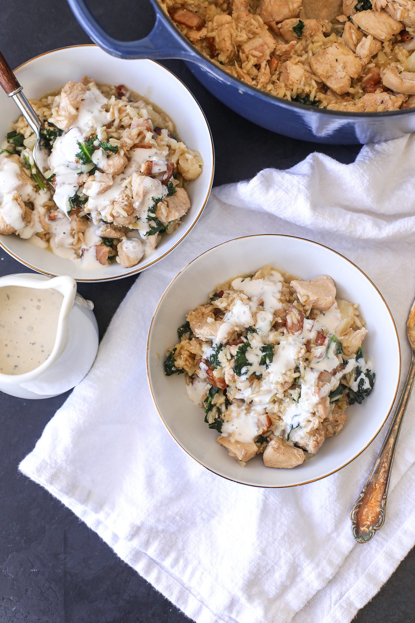 Ranch Rice One-Pot Chicken Bacon Ranch Rice - Little Bits of...